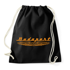PRINTFASHION budapest-ikarus-orange - Sportzsák, Tornazsák - Fekete tornazsák