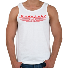PRINTFASHION budapest-ikarus-red - Férfi atléta - Fehér