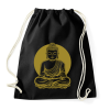 PRINTFASHION buddha - Sportzsák, Tornazsák - Fekete