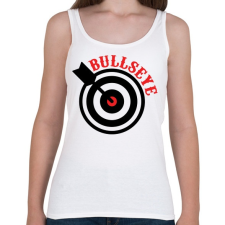 PRINTFASHION Bull - Női atléta - Fehér női trikó