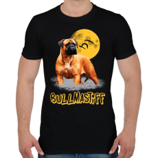PRINTFASHION bullmastiff - Férfi póló - Fekete