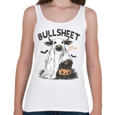 PRINTFASHION Bullsheet - Női atléta - Fehér női trikó