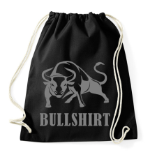 PRINTFASHION Bullshirt - Sportzsák, Tornazsák - Fekete tornazsák