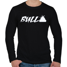 PRINTFASHION Bullshit - Férfi hosszú ujjú póló - Fekete férfi póló
