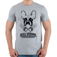 PRINTFASHION Bullverine - Férfi póló - Sport szürke férfi póló