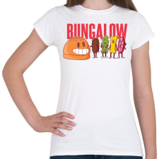 PRINTFASHION Bungalow - Női póló - Fehér női póló