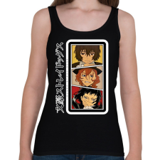 PRINTFASHION Bungo Stray Dogs - Női atléta - Fekete női trikó