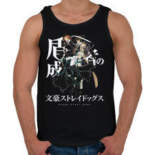 PRINTFASHION Bungou Stray Dogs - Férfi atléta - Fekete atléta, trikó