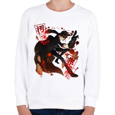 PRINTFASHION Bungou Stray Dogs - Gyerek pulóver - Fehér gyerek pulóver, kardigán