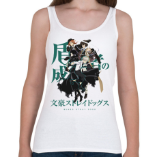 PRINTFASHION BUNGOU STRAY DOGS - Női atléta - Fehér