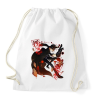 PRINTFASHION Bungou Stray Dogs - Sportzsák, Tornazsák - Fehér