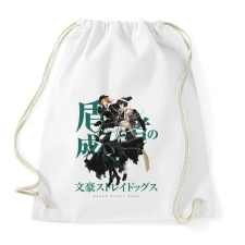 PRINTFASHION BUNGOU STRAY DOGS - Sportzsák, Tornazsák - Fehér tornazsák