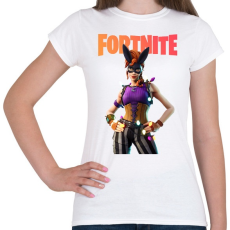 PRINTFASHION Bunnymoon Fortnite - Női póló - Fehér