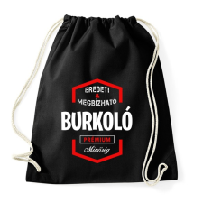 PRINTFASHION Burkoló prémium minőség - Sportzsák, Tornazsák - Fekete tornazsák