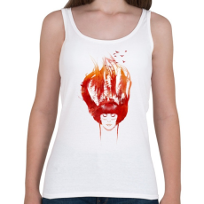 PRINTFASHION Burning forest - Női atléta - Fehér