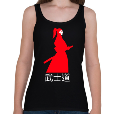 PRINTFASHION Bushido - Női atléta - Fekete