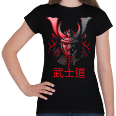 PRINTFASHION Bushido - Női póló - Fekete