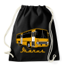 PRINTFASHION busz - Sportzsák, Tornazsák - Fekete