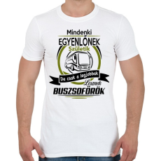 PRINTFASHION Buszsofőr - Férfi póló - Fehér