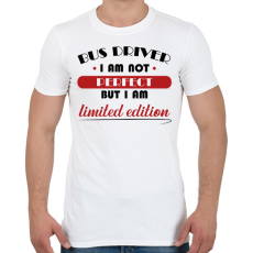PRINTFASHION Buszsofőr - Limitált kiadás - Férfi póló - Fehér