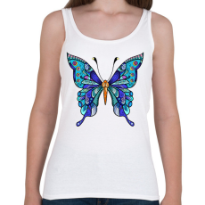 PRINTFASHION Butterflies - Női atléta - Fehér
