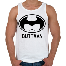 PRINTFASHION Buttman - Férfi atléta - Fehér