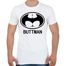 PRINTFASHION Buttman - Férfi póló - Fehér