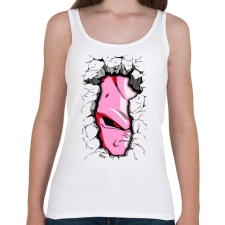 PRINTFASHION BUU - Női atléta - Fehér női trikó