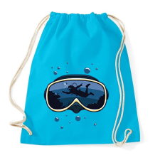 PRINTFASHION Búvárkodás világa - Sportzsák, Tornazsák - Surf blue tornazsák