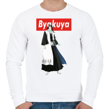 PRINTFASHION Byakuya  - Férfi pulóver - Fehér férfi pulóver, kardigán