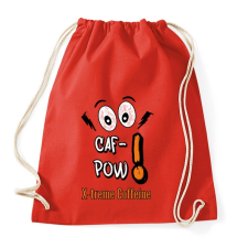 PRINTFASHION caf-pow - Sportzsák, Tornazsák - Piros tornazsák