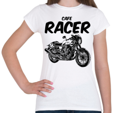 PRINTFASHION cafe racer - Női póló - Fehér