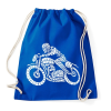 PRINTFASHION Cafe racer - Sportzsák, Tornazsák - Bright royal