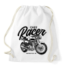 PRINTFASHION Cafe racer - Sportzsák, Tornazsák - Fehér