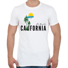 PRINTFASHION california - Férfi póló - Fehér