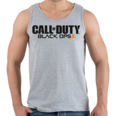PRINTFASHION Call of Duty: Black Ops 2 - Férfi atléta - Sport szürke