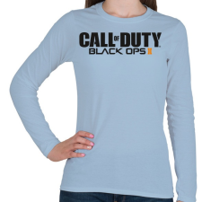PRINTFASHION Call of Duty: Black Ops 2 - Női hosszú ujjú póló - Világoskék női póló