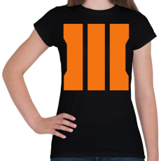 PRINTFASHION Call of Duty: Black Ops 3 - Női póló - Fekete