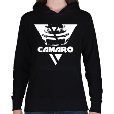 PRINTFASHION Camaro Triangle - Női kapucnis pulóver - Fekete női póló