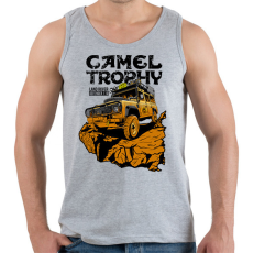PRINTFASHION Camel Trophy - Férfi atléta - Sport szürke