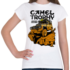 PRINTFASHION Camel Trophy - Női póló - Fehér