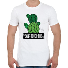 PRINTFASHION Can't touch this - Férfi póló - Fehér férfi póló
