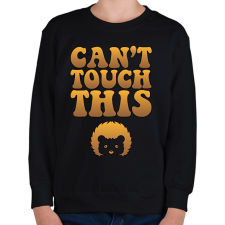 PRINTFASHION Can't touch this - sün - Gyerek pulóver - Fekete gyerek pulóver, kardigán