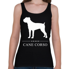 PRINTFASHION Cane Corso - Női atléta - Fekete női trikó