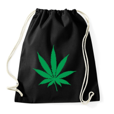 PRINTFASHION Cannabis  - Sportzsák, Tornazsák - Fekete tornazsák