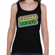 PRINTFASHION CAPOEIRA BRASIL 5 - Női atléta - Fekete női trikó