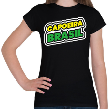 PRINTFASHION CAPOEIRA BRASIL 5 - Női póló - Fekete női póló