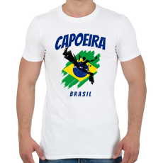 PRINTFASHION CAPOEIRA BRASIL - Férfi póló - Fehér