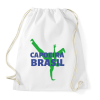 PRINTFASHION CAPOEIRA BRASIL - Sportzsák, Tornazsák - Fehér