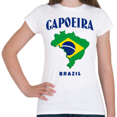 PRINTFASHION CAPOEIRA BRAZIL - Női póló - Fehér